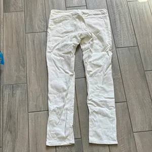 White Slim Straight Jeans Size 32 thumbnail 6