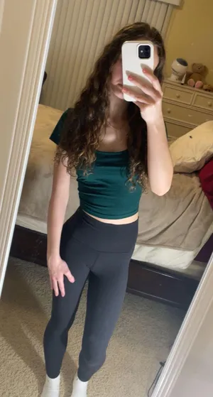 Divided H&M Green Top thumbnail 1