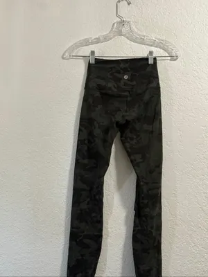 LULULEMON Align 2 Pant Small Incognito Camo Multi leggings thumbnail 4
