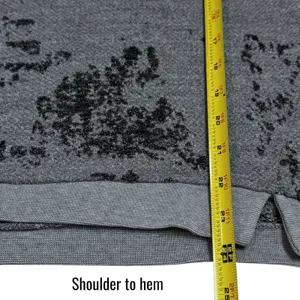 Stateside Grey Distressed Crewneck Grunge Gothic Fairygoth Punk‎ Rock XS thumbnail 12