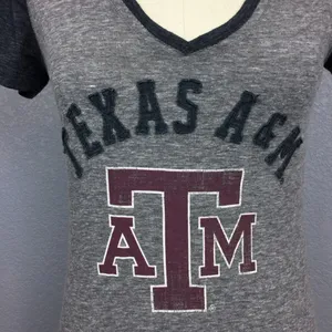 •Texas A&M• Vneck Gray thumbnail 2