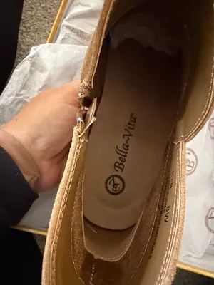 Bella-Vita Raquel‎ Booties cognac kidsuede leather thumbnail 8