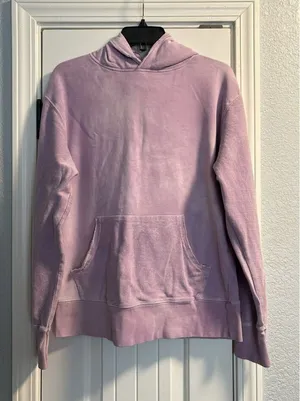 Dannijo Hoodie Womens‎ Small Purple Excellent Cotton French Terry Pullover thumbnail 1