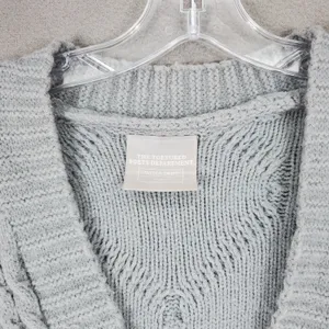 Taylor Swift The Tortured Poets‎ Department Gray Cardigan Size XL/2XL Sweater thumbnail 4