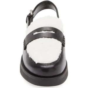 ✨Abound Luciana Faux Shearling Slingback Sz 6 Loafer Mule✨ thumbnail 4