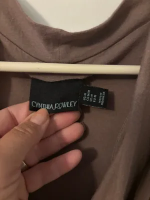 Cynthia Rowley Sleeveless Brown Midi Dress, Sz M thumbnail 3