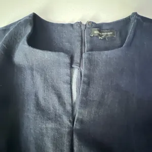 Banana Republic denim y2K blue Jean Dress Belt 10 bohemian retro career y2k thumbnail 10