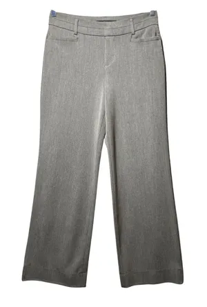 Nine West Womens‎ 4 Gray Wide Leg Dress Pants Career Workwear Trousers thumbnail 1