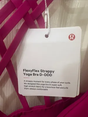 FlexyFlex Strappy Yoga Bra D-DDD thumbnail 5