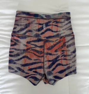 Free People Movement Cheetah Biker Shorts thumbnail 2