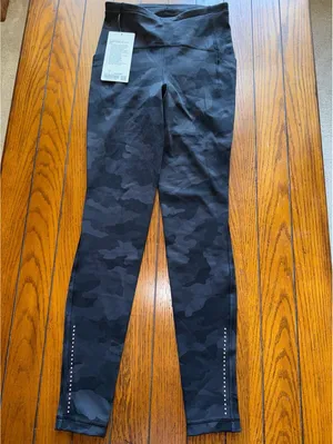 Lululemon Swift Speed With Pockets High Rise 28” Heritage Camo Black Size 4 NWT thumbnail 2