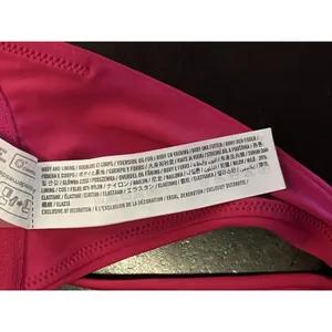 Abercrombie & Fitch Bikini Top Womens Large Pink Underwire Adjustable Straps thumbnail 8