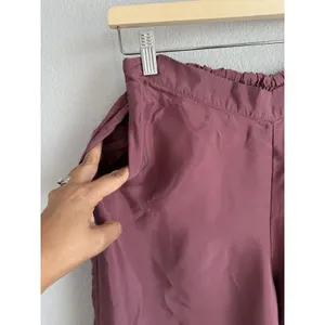 Athleta Calm Cool Pant Women's M Rose Pink Wide Leg Breathable Lightweight Silky thumbnail 7