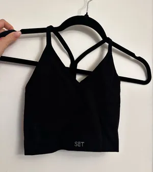 Set Active Ribbed Tank thumbnail 1