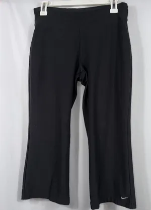 Nike Dri-FIT Women’s Black Bootcut Pants Small thumbnail 1