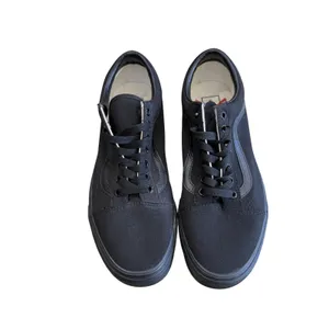 Vans Old Skool Black On Black Skate Shoes Unisex womens 11 Classic NWOB thumbnail 3