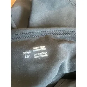 AERIE Cheeky One Piece Swimsuit Black Size Small S thumbnail 3