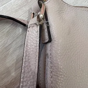 Kate Spade Crossbody Bag Leather Shoulder Bag Designer Purse Light Pink Cream thumbnail 14