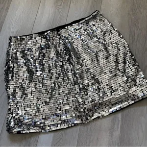 Reformation Sequin Two Piece Set: Kayla Crop Top (M) and Feliz Skirt (12) thumbnail 14