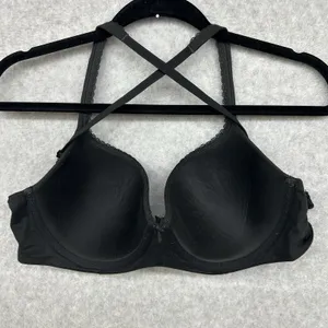 Victoria’s Secret Body by Victoria Black Lined Demi Underwire Bra 36D thumbnail 6