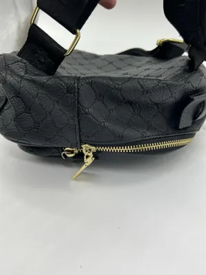 Steve Madden Backpack Womens Mini Black Logo Polyurethane Zip Adjustable Straps thumbnail 5