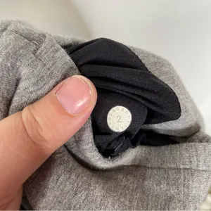 Lululemon NTS Short (3") Heathered Medium‎ Grey / Black Size 2 thumbnail 6