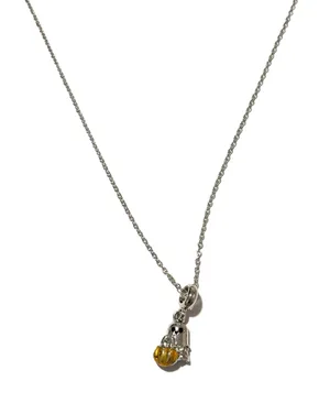 Ghost charm necklace Silver thumbnail 1