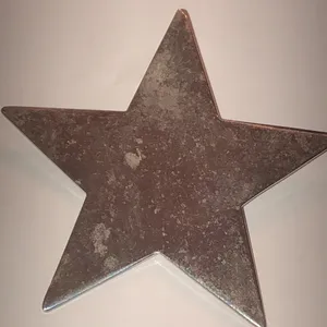 Silver Tone Vintage Star Brooch thumbnail 2
