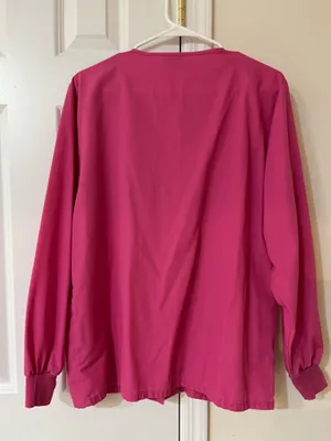 Cherokee medical scrub jacket size small .Used good condition. Only wear noted on front pocket. thumbnail 3