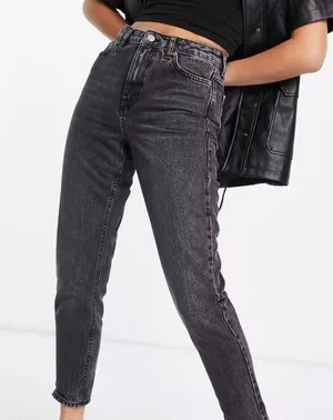 PacSun Black Mom Jeans thumbnail 1
