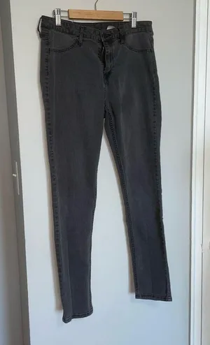 𝅺GRAY Skinny Jeans Size 30 thumbnail 12
