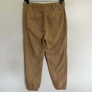 Aerie Women's‎ Cargo Jogger Pants Size XS Tan Beige Casual Drawstring Oversized thumbnail 13