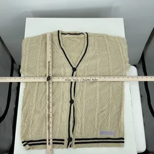 Women's Cardigan Star Embroidery Knit Open Front Cardigan V‎ Neck Long Sleeve thumbnail 5