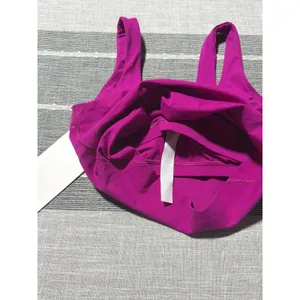 Lululemon Align Tank Top Magenta Purple Nulu Yoga Crop Top Size 4 thumbnail 4