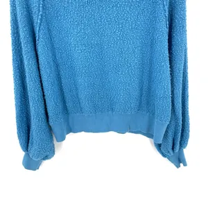 Free People Found My Friend Pullover Balloon Sleeve Popcorn Knit Sweater thumbnail 6