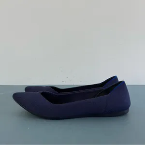 Rothy’s The Point Blue Washable‎ Knit Ballet Flats thumbnail 2