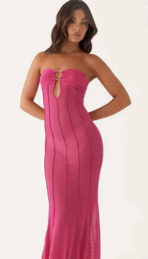 Peppermayo Maxi Pink Dress thumbnail 1