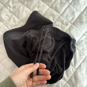 Nike Womens Dri-Fit Running‎ Shorts Womens Size XS Black Drawstring Liner thumbnail 7