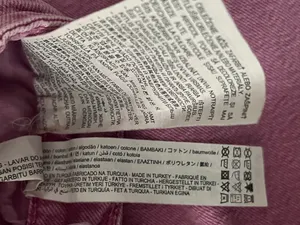ZARA Jeans Mom Pink  thumbnail 3