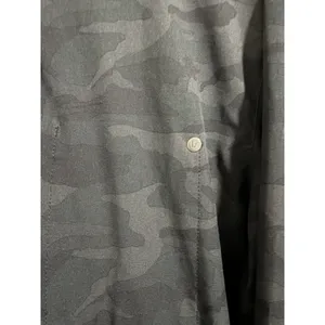Vuori Outdoor Trainer Shell Hoodie Jacket‎ Black/Gray Camo Women's Size Medium thumbnail 11