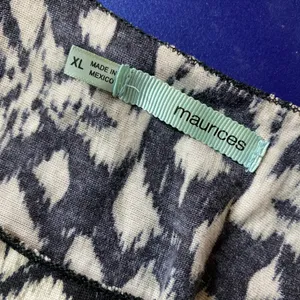 Maurices Black and White Geometric Tank Top thumbnail 6