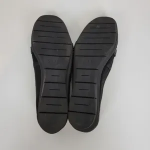 SOUL Naturalizer Lindsay‎ Womens Shoes Size 9 Black Suede Leather Slip On Flats thumbnail 8