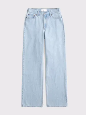 Abercrombie High Rise Loose Jean thumbnail 6