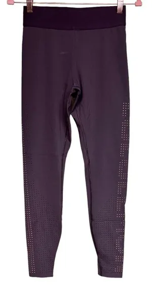 Lululemon Ride & Reflect Tight 28" *Lululemon‎ X SoulCycle Purple Taupe Size 8 thumbnail 1