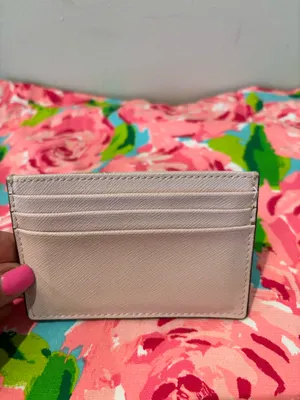Kate Spade Pink Card Wallet thumbnail 4