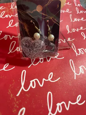 Heart Shape Earrings thumbnail 3