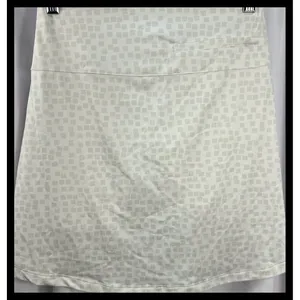 Nike Skort Womens XS White Geometric Dri-Fit Golf Tennis‎ Athletic Activewear thumbnail 3