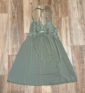 Victoria's Secret Lace Razorback Babydoll Nightie Dress thumbnail 1