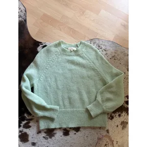 Sezane Alberto Jumper in Pastel Green Size Extra Small Knit thumbnail 2