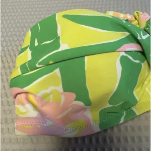 Lilly Pulitzer for Target‎ Women's Floral Bandeau Bikini Top NWT SZ Med Tie Back thumbnail 5